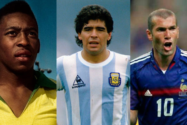 Pele, Maradona, Zidane – 3 tượng đài bất tử